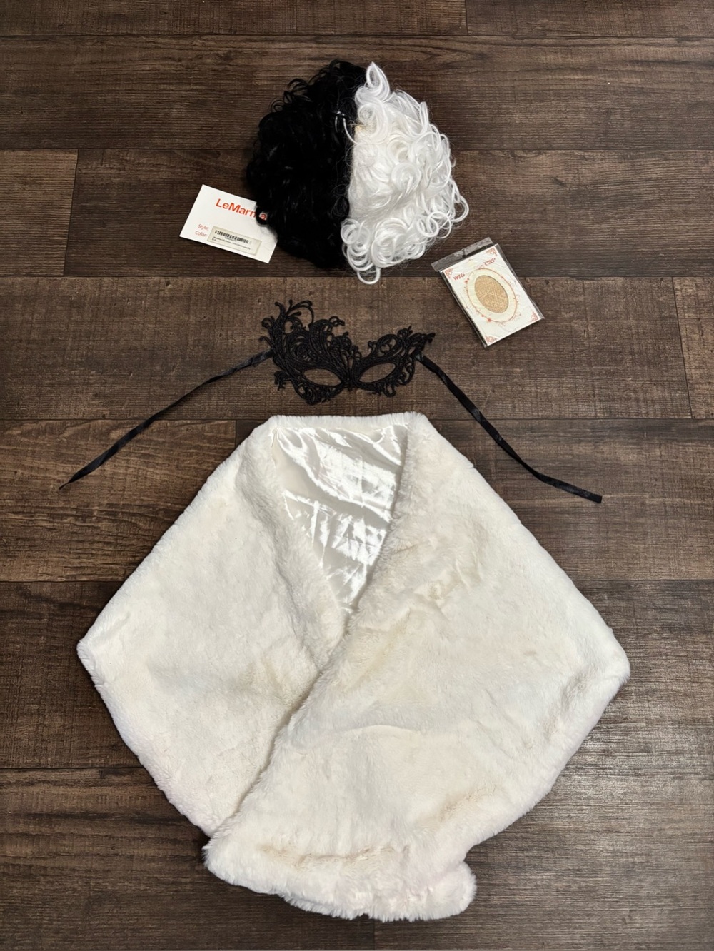 Cruella Deville Halloween Costume For Woman’s 101 Dalmation Cosplay Party